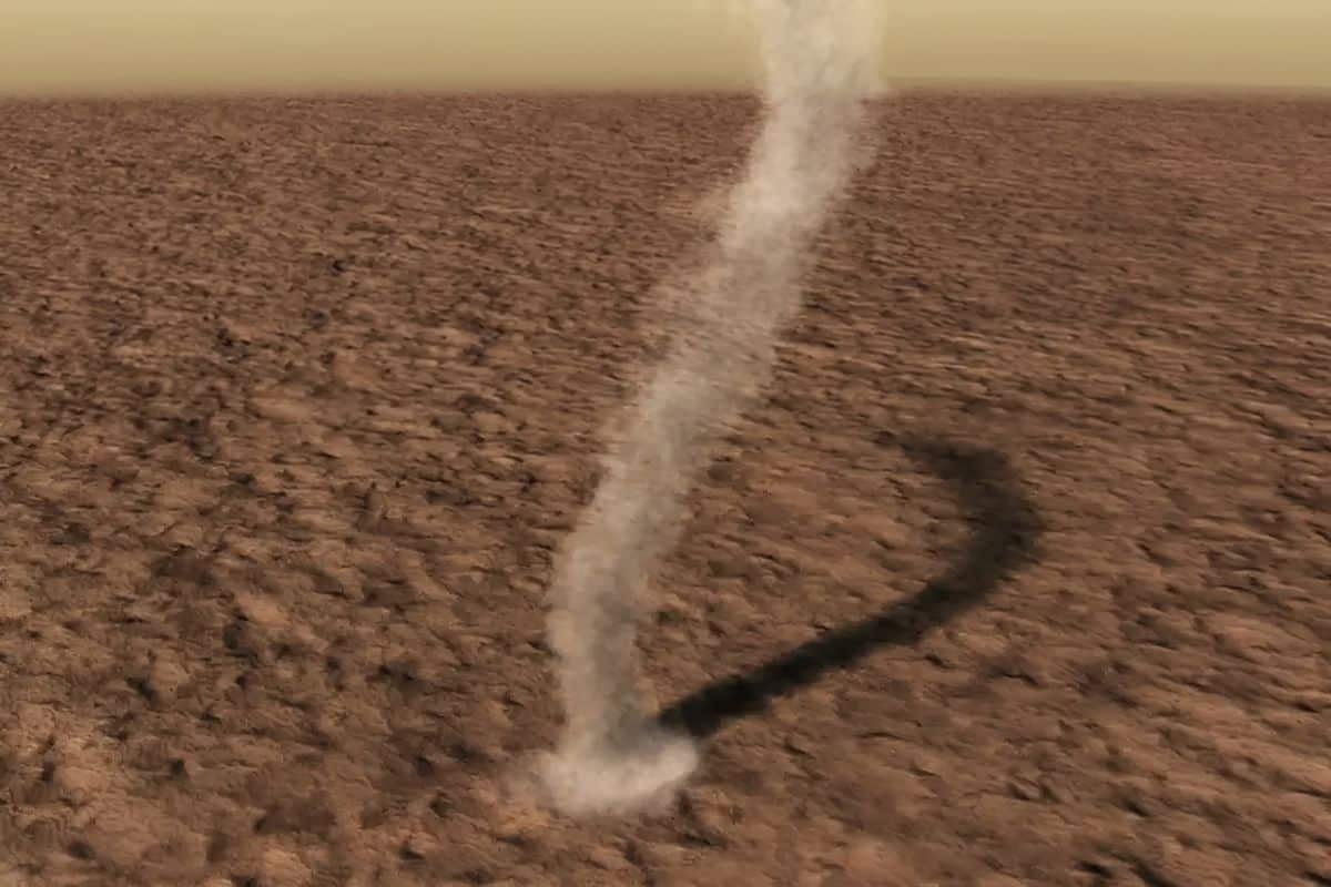 Did You Just See That? NASA Rover Captures Unbelievable Footage of Giant Dust Devil Swallowing a Smaller One on Mars!