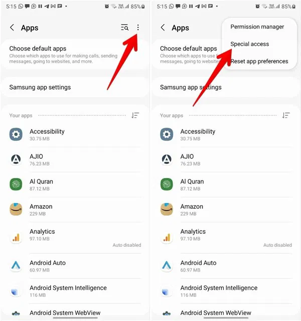 Unknown Sources Samsung Special App