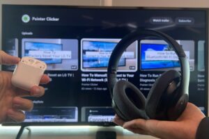 connect airpod and wireless headphone to a TV